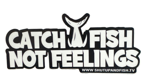 Catch fish not feeling sticker