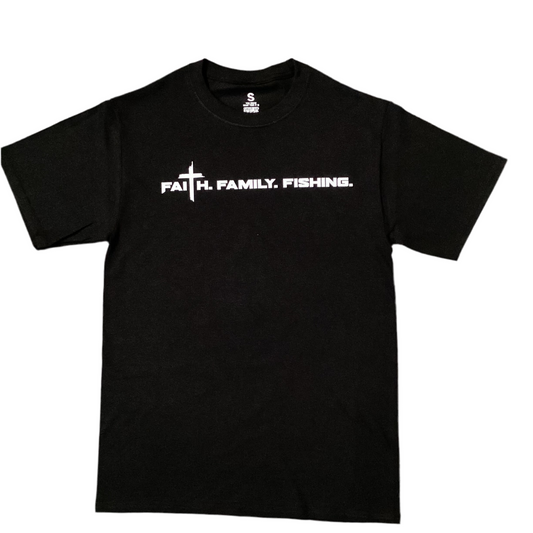 Faith. Family. Fishing. T-shirt